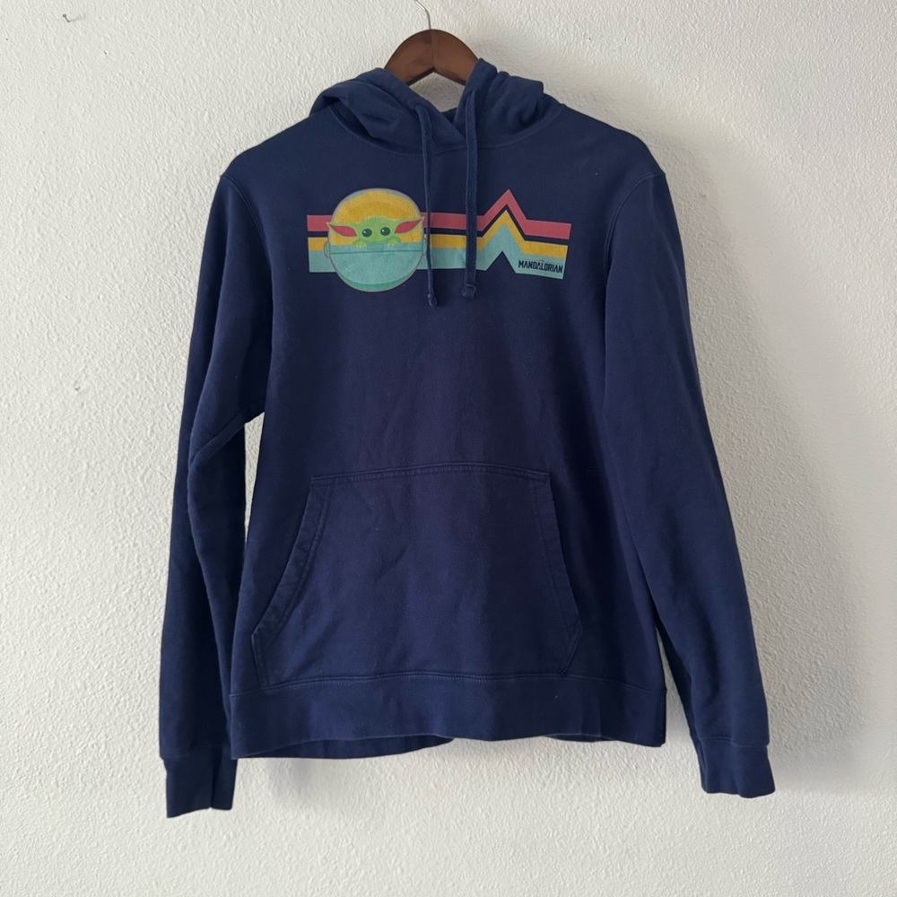 Star Wars The Child Mandalorian Rainbow The Hoodie Medium Geek Chic Streetwear - Picture 10 of 10